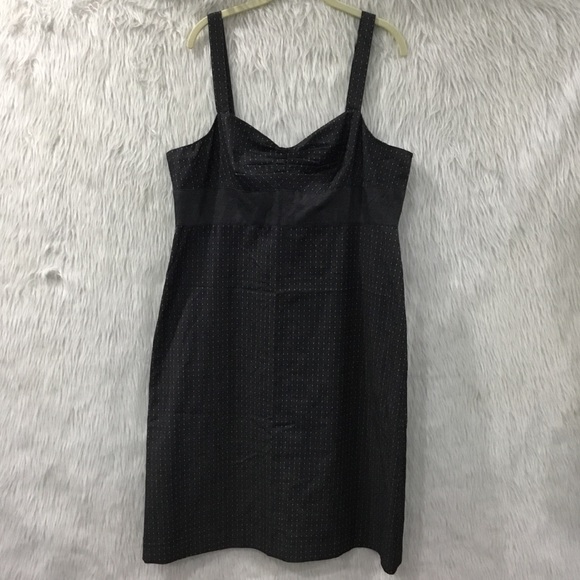 Harve Benare women’s spaghetti strap black and pink dress size 16 - Picture 2 of 8